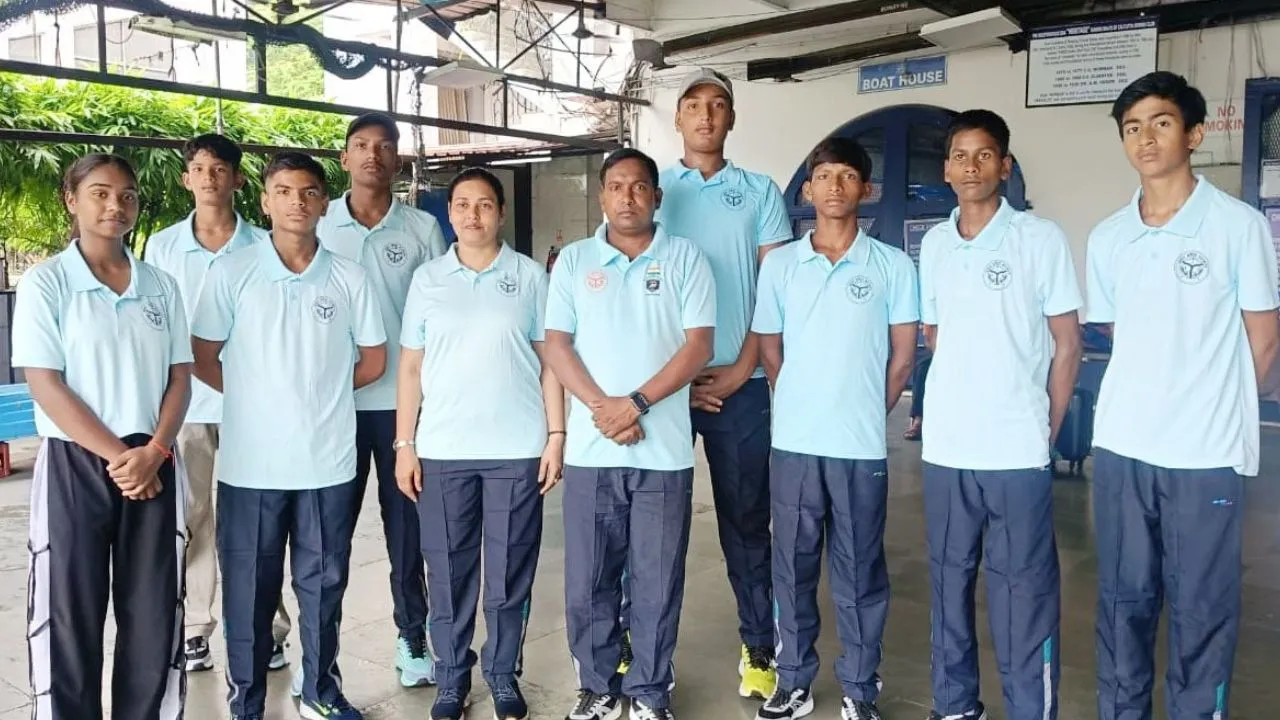 National Rowing Championship :  कोलकाता पहुंची यूपी की टीम, रोइंग चैंपियनशिप  में दिखाएंगे दम