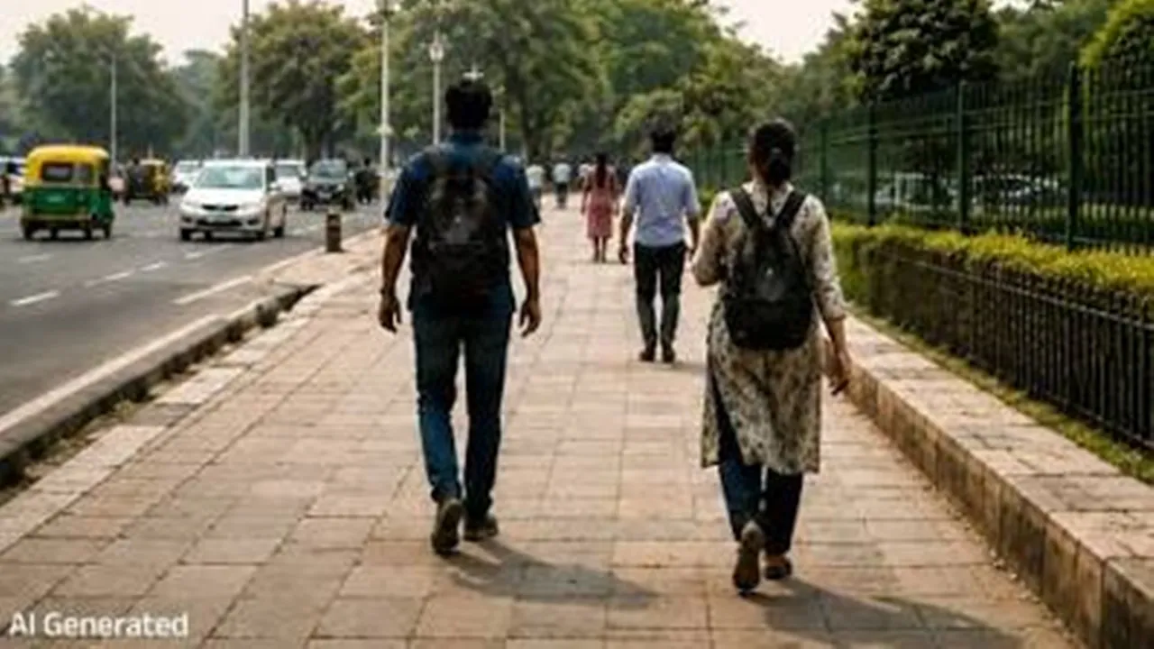 फुटपाथ पर पैदल चलना भी मौलिक अधिकार