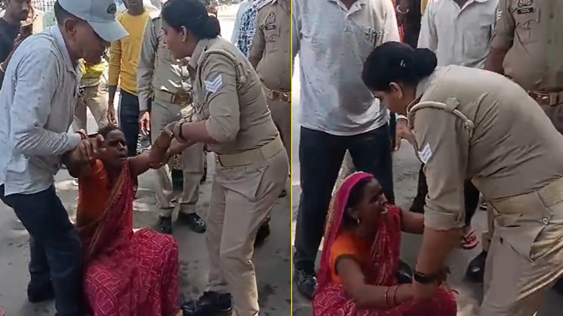 बरेली कलेक्ट्रेट में आत्मदाह का प्रयास : जमीन विवाद से परेशान महिला ने बेटी संग खुद पर डाला तेल, LIU और पुलिस ने बचाई जान