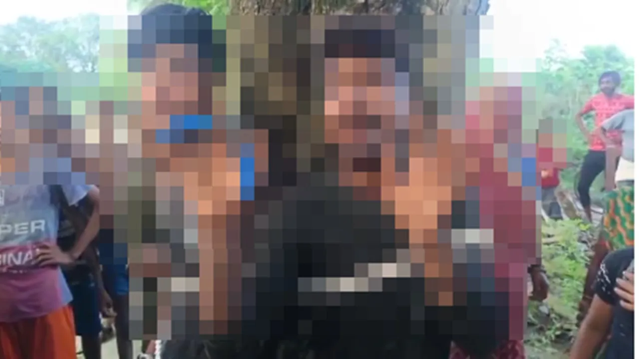 Sitapur News : चोरी करते रंगेहाथ पकड़े गए दो युवक, ग्रामीणों ने पेड़ से बांधकर पीटा; वीडियो वायरल 