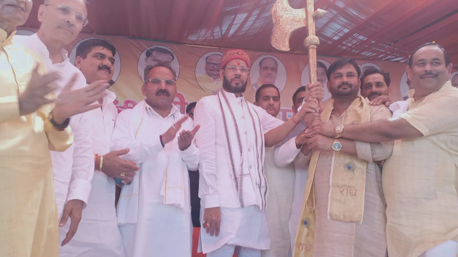 Moradabad News : 'नए-नए राम भक्त बने नेता राम मंदिर चंदे को बना रहे मुद्दा', कैबिनेट मंत्री मनोज पांडेय का सपा-कांग्रेस पर तीखा प्रहार