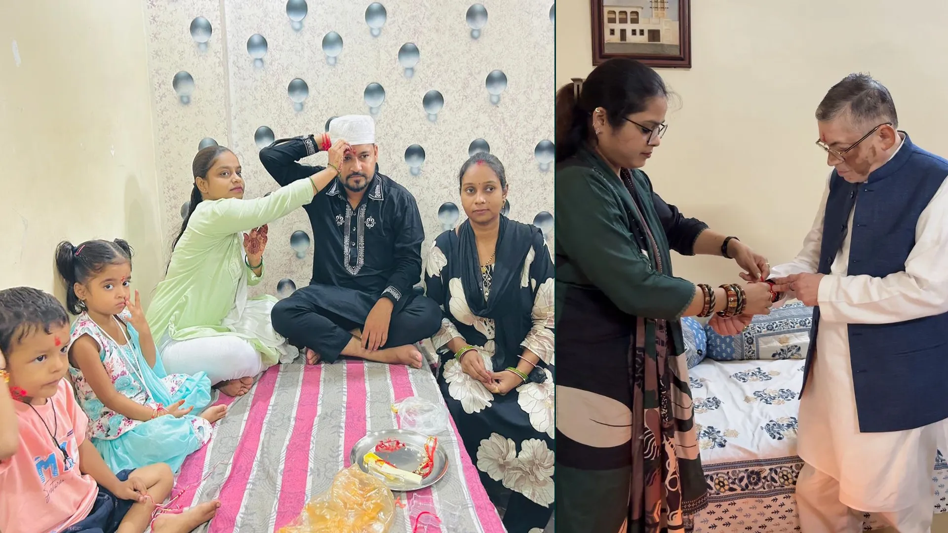 Bareilly News : इनके लिए मजहब की दीवारों से ऊंचा है राखी का रिश्ता