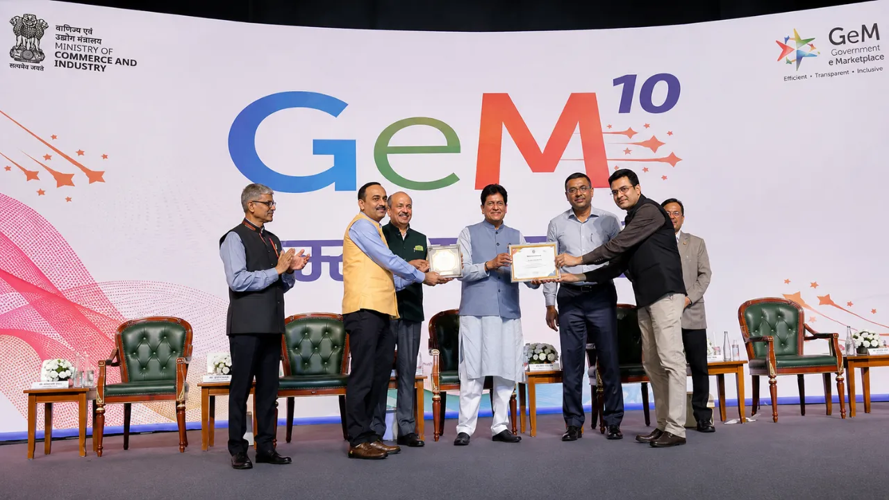 सरकारी खरीद में यूपी का जलवा, GeM पर 1 लाख करोड़ से ज्यादा की खरीद; प्रदेश को मिले 3 राष्ट्रीय पुरस्कार