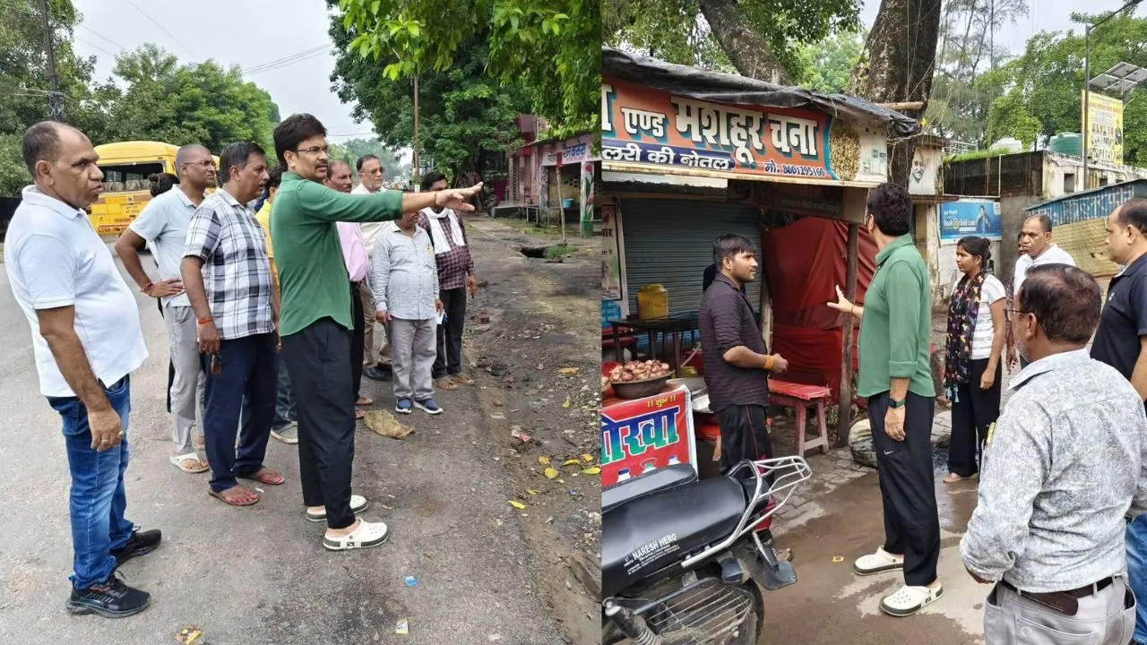 Raebareli News : मुख्यमंत्री के दौरे को लेकर नगर पालिका ने कसी कमर, कार्यक्रम स्थल और मार्गों का निरीक्षण
