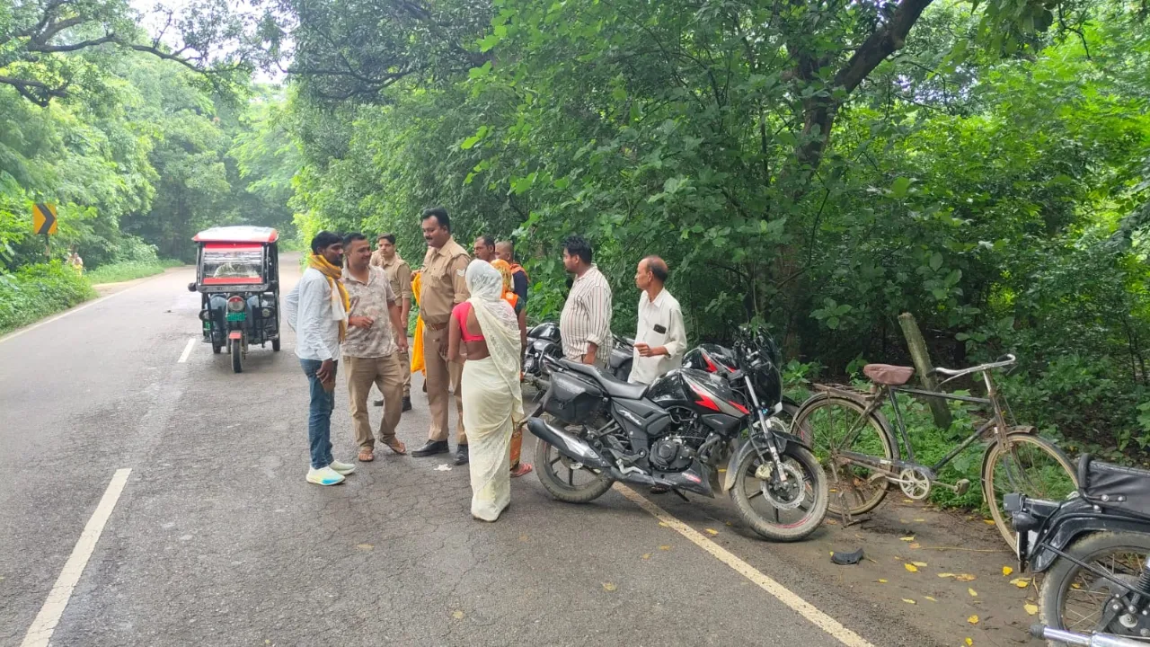 Sultanpur Accident News: मौत के मुंह में पहुंचा बाइक सवार! अनियंत्रित ट्रक ने मारी जोरदार टक्कर, गंभीर हालत में रेफर