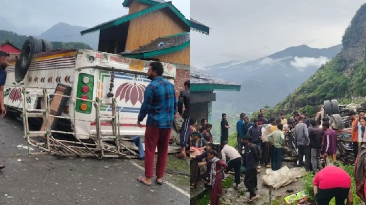 हिमाचल के चंबा में खाई में गिरी अनियंत्रित बस, 7 लोगों की मौत; 11 गंभीर रूप से घायल 