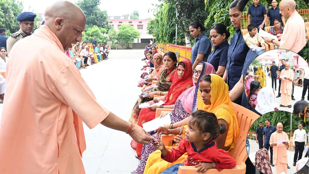 जनता दर्शन में बोले CM योगी, 'घबराइए मत, आपकी समस्या का समाधान जरूर होगा'
