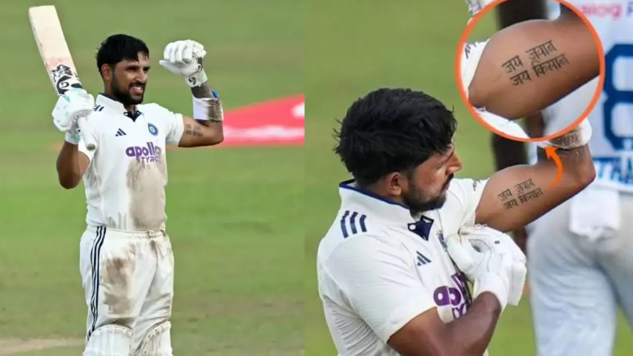 ध्रुव जुरेल के शतक में छिपी है पिता की बहादुरी और दादा की मेहनत की कहानी, ‘जय जवान-जय किसान’ टैटू का खोला राज
