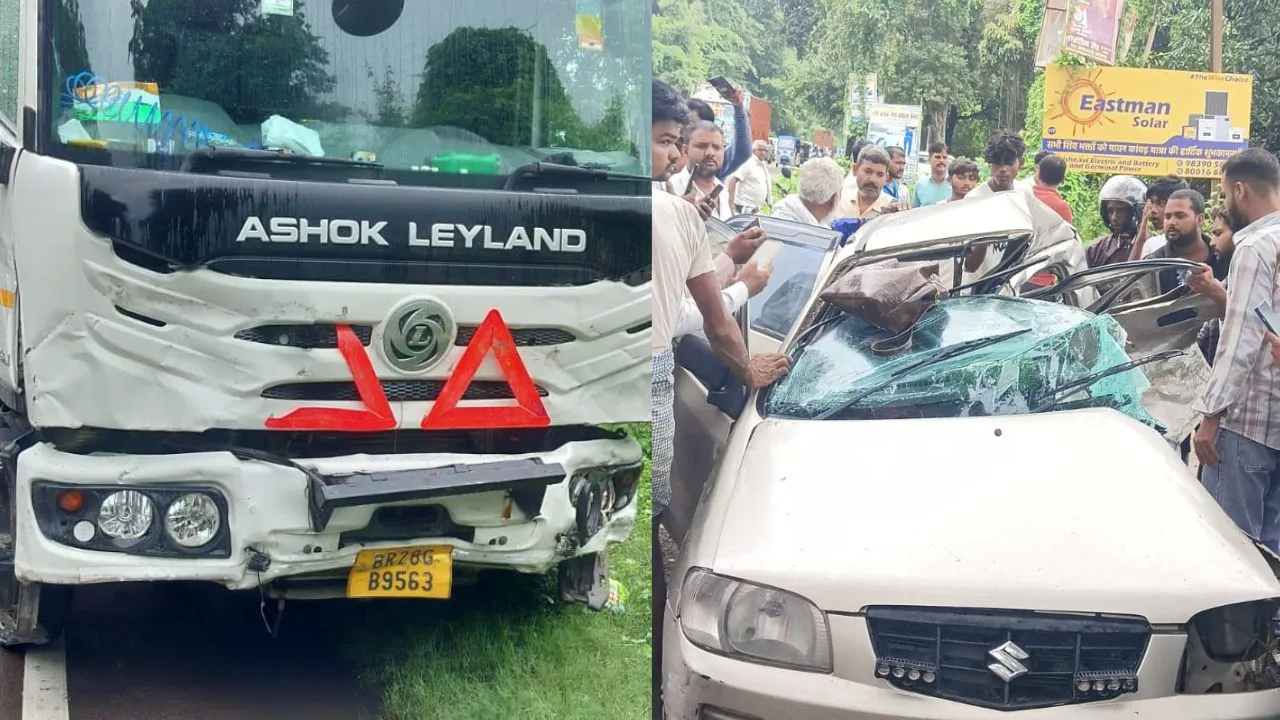  Barabanki News : तेज रफ्तार डंपर-आल्टो में टक्कर, सड़क हादसे में एक ही परिवार के 3 लोगों की मौत 
