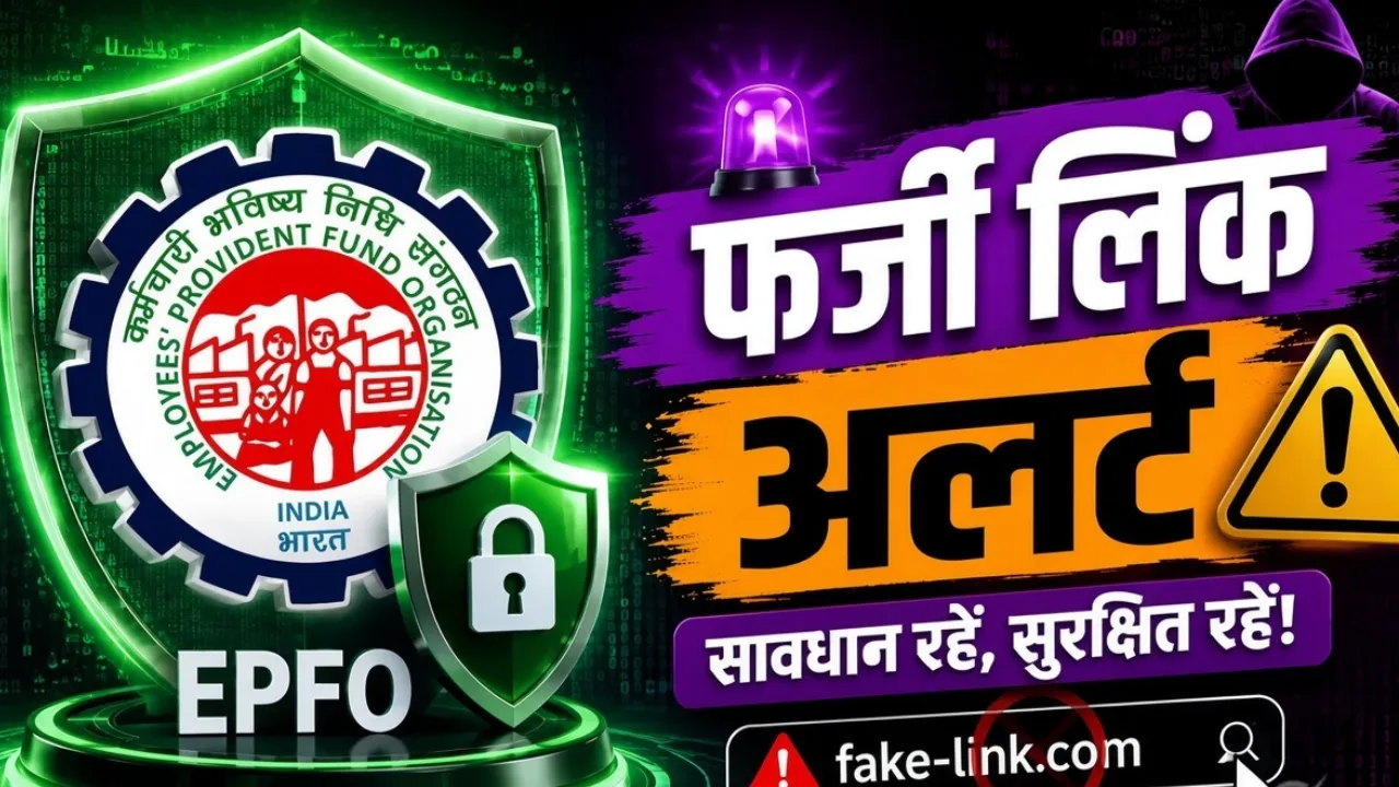 EPFO Alert: एक फर्जी लिंक खाली कर सकता है बैंक अकाउंट! UAN-Aadhaar बचाने के लिए अपनाएं ये 6 तरीके
