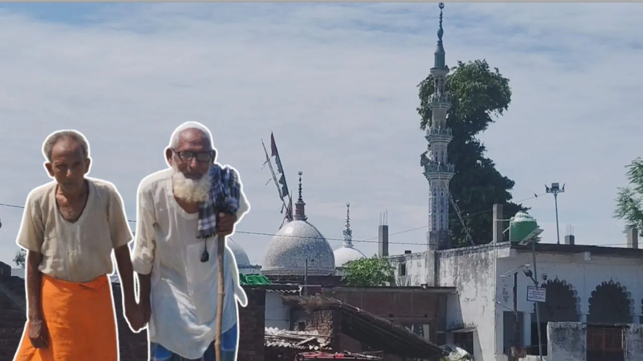 घाघरा के सैलाब में साथ दिखे मंदिर-मस्जिद और दो बुजुर्ग, बोली बाराबंकी की मिट्टी- ‘नफरत से बड़ी है मोहब्बत’