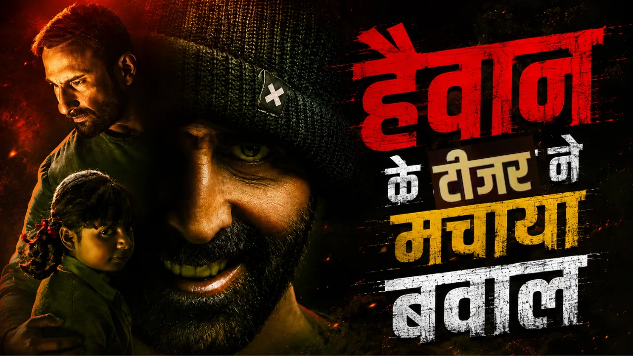 ‘हैवान’ का टीजर देख कांपेगी रूह! अक्षय का खौफनाक अंदाज, सैफ बने अंधे योद्धा; 18 साल बाद फिर साथ दिखेगी जोड़ी