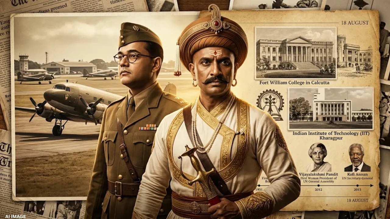 18 अगस्त का इतिहास: जब जन्मे बाजीराव, मिला नेताजी से जुड़ा बड़ा मोड़ और दुनिया ने खोया कोफी अन्नान