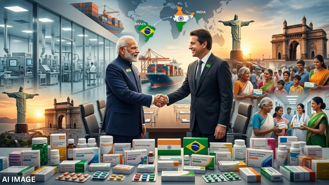 India Brazil Pharma Trade: सस्ती दवाओं से लेकर 30 अरब डॉलर के व्यापार तक, भारत-ब्राजील की इस डील में क्या है खास?