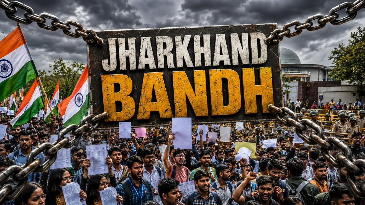 Jharkhand Bandh: JPSC-JSSC विवाद पर BJP का बड़ा ऐलान, 11 अगस्त को झारखंड बंद; छात्रों पर कार्रवाई का विरोध