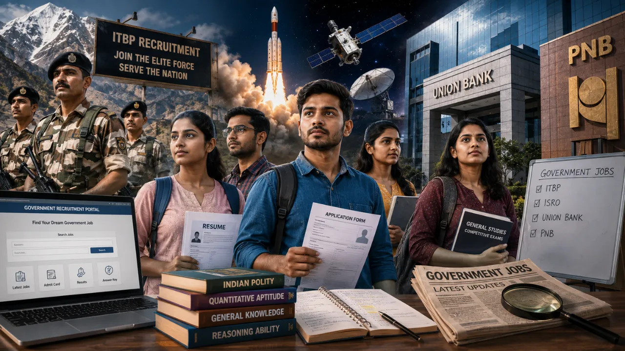 Job Alert 2026: ITBP, ISRO, Union Bank और PNB में बंपर भर्तियां, जानें आवेदन की आखिरी तारीख