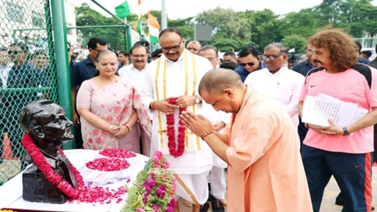  स्पोर्ट्स डे पर मेजर ध्यानचंद  को नमन,  सीएम योगी समेत बीजेपी के तमाम नेताओं ने किया याद 
