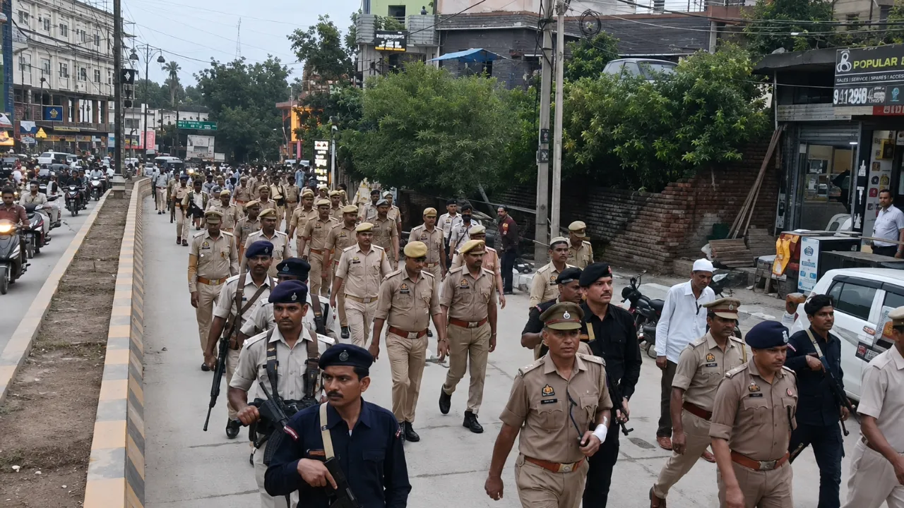 Mathura News: सोशल मीडिया पोस्ट के बाद मथुरा में बढ़ी चौकसी, 12 संतों को रेड कार्ड नोटिस; ईदगाह पर जलाभिषेक का ऐलान