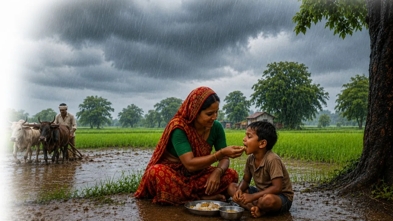 मघा के बरसे माता के परसे