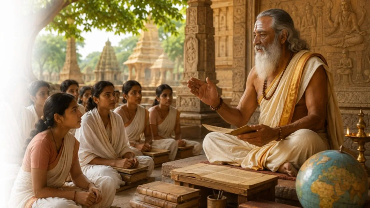 ज्ञान एवं नैतिक मूल्यों की स्रोत संस्कृत 