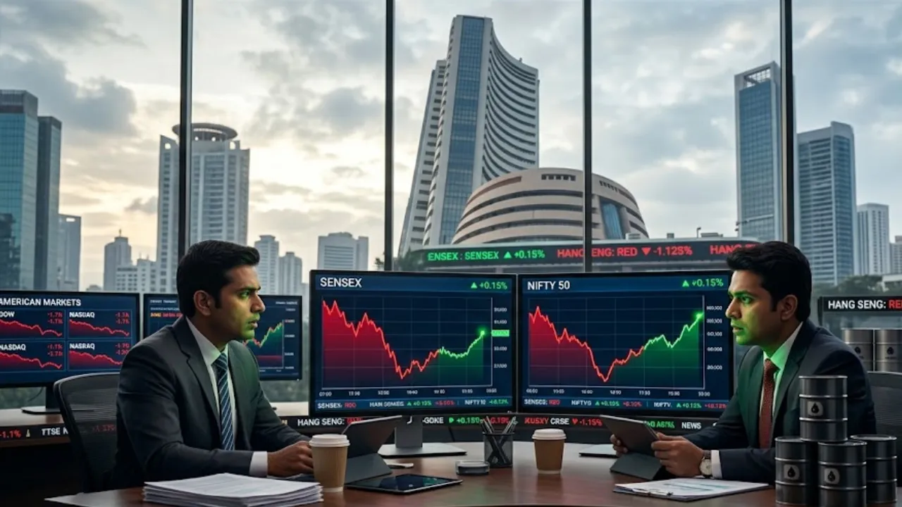 Share Market Today: शुरुआत में लाल हुआ बाजार, फिर पलटा सेंसेक्स-निफ्टी! जानें कच्चे तेल और अमेरिकी बाजार का कितना पड़ा असर