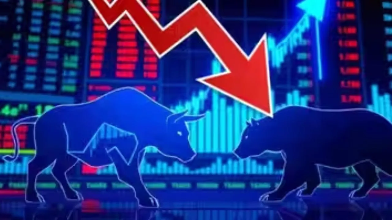 Stock market closed : नई नीलामी व्यवस्था का दिखा असर, चार दिन की तेजी पर लगा ब्रेक; 210 अंक टूटा सेंसेक्स 