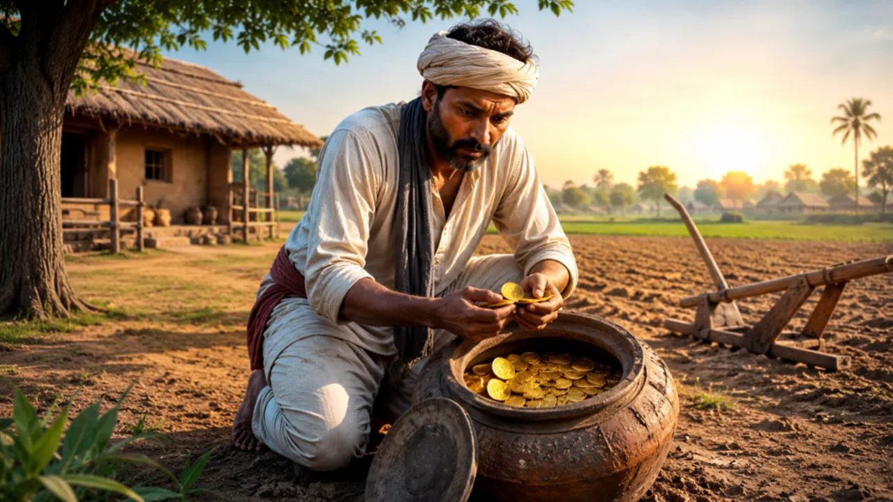 बोधकथा :  असली धन