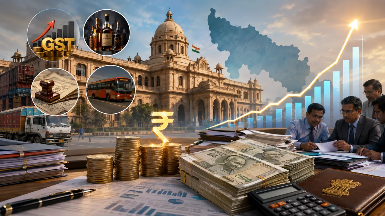 योगी सरकार की बढ़ी कमाई: जुलाई में खजाने में आए 21,754 करोड़; पिछले साल से 3,360 करोड़ ज्यादा रुपये