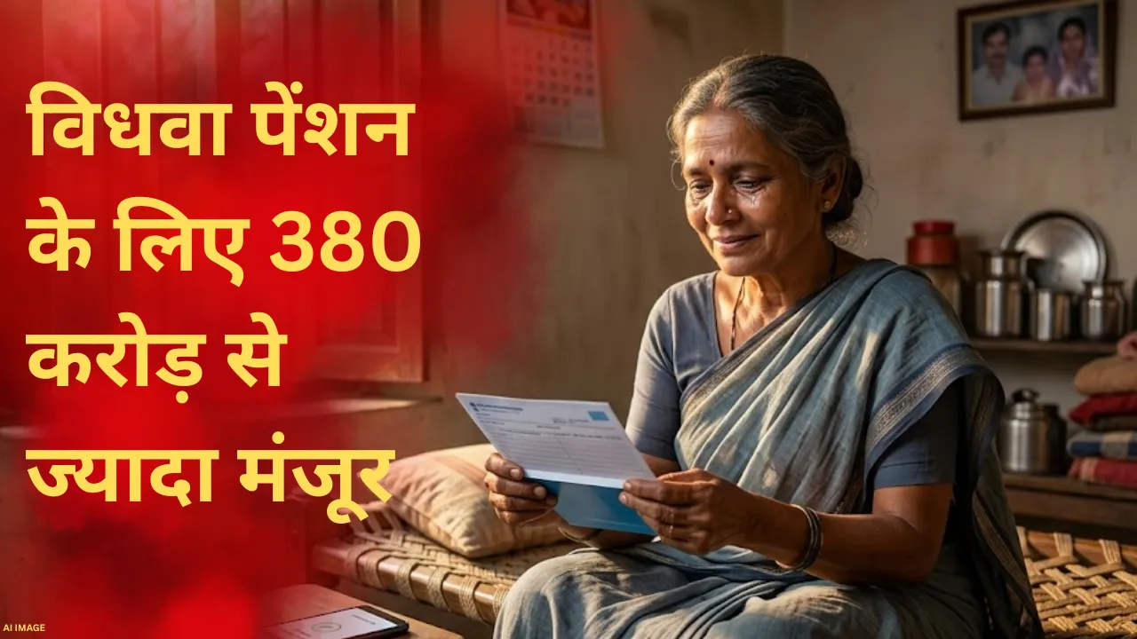 विधवा पेंशन के लिए योगी सरकार ने खोला खजाना, 380 करोड़ से ज्यादा की मंजूरी; हजारों महिलाओं को मिलेगा सहारा
