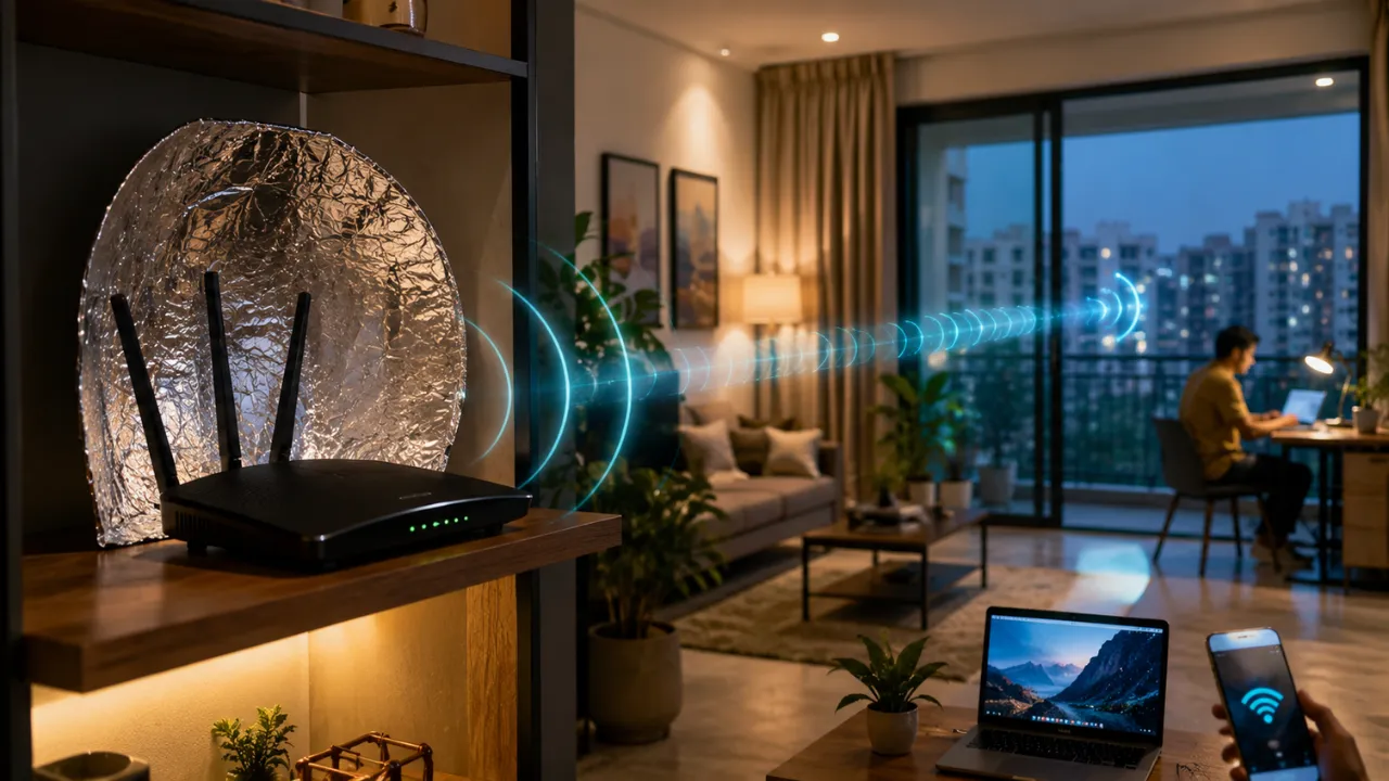 Wi-Fi धीमा पड़ रहा है? घर में रखी एल्युमिनियम फॉयल से ऐसे बढ़ा सकते हैं सिग्नल की पहुंच