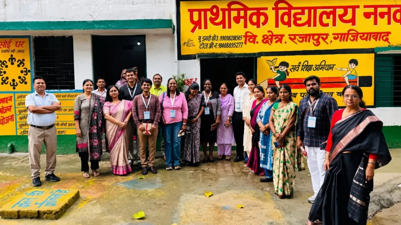 देश से लेकर विदेश तक छाया योगी सरकार का निपुण मॉडल, गाजियाबाद पहुंचे पांच देशों के प्रतिनिधि