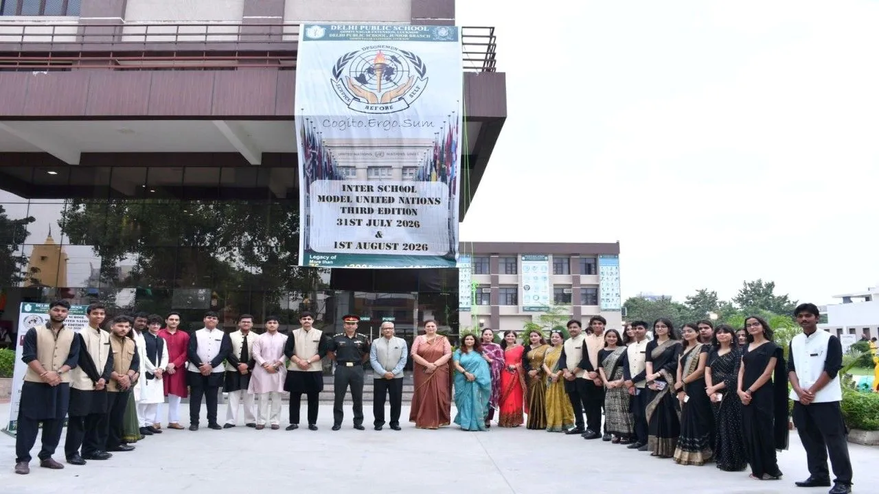 DPSGMUN-2026 :  400 छात्र बने यंग डिप्लोमैट्स, वैश्विक मुद्दों पर दिखाया दम