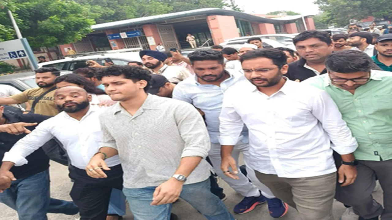 जंतर-मंतर मारपीट कांड फिर गरमाया,  निशु आजाद के पिता के लिए न्याय मांगने पार्लियामेंट स्ट्रीट थाने पहुंचे सीजेपी नेता