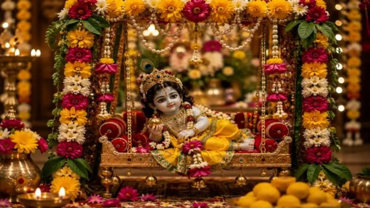 Krishna Janmashtami 2026 : कान्हा के जन्मोत्सव में डूबा देश, मंदिरों में उमड़ी श्रद्धालुओं की भीड़; PM मोदी ने दी शुभकामनाएं