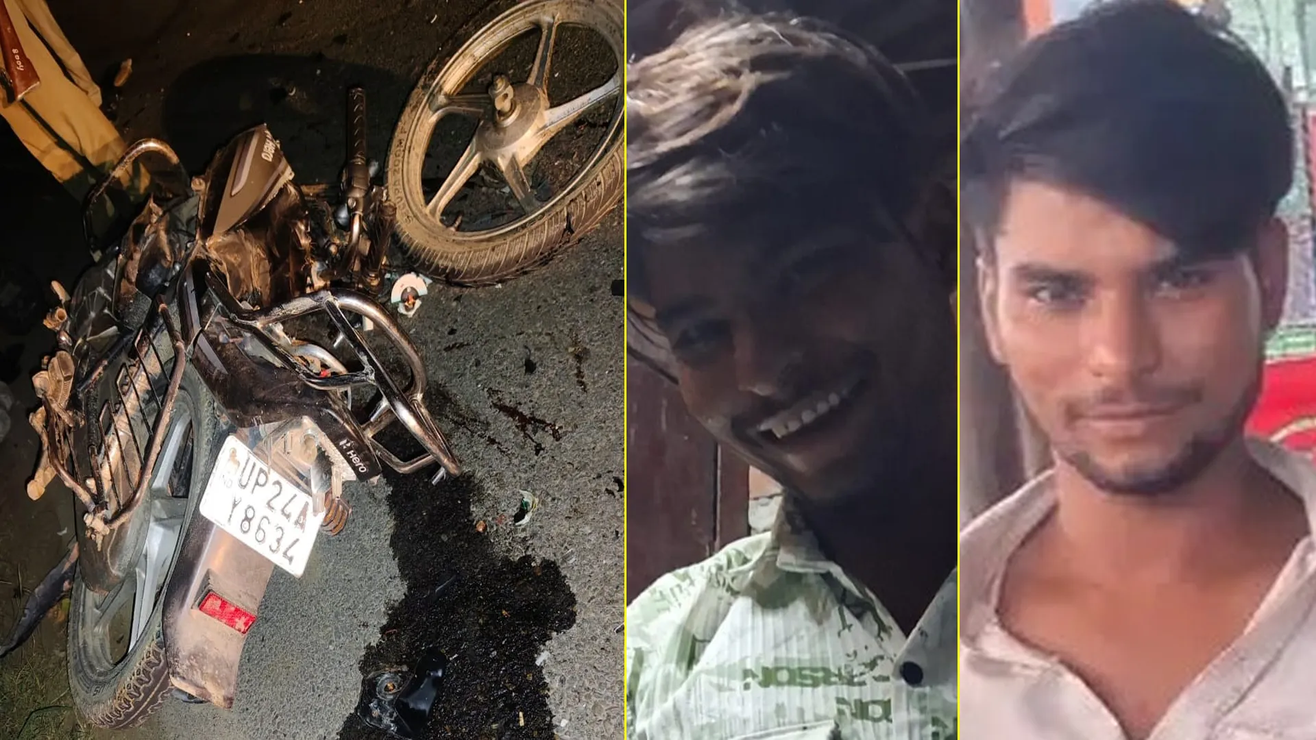 Budaun News : खाना खाने ढाबे पर जा रहे दो युवकों की सड़क हादसे में मौत