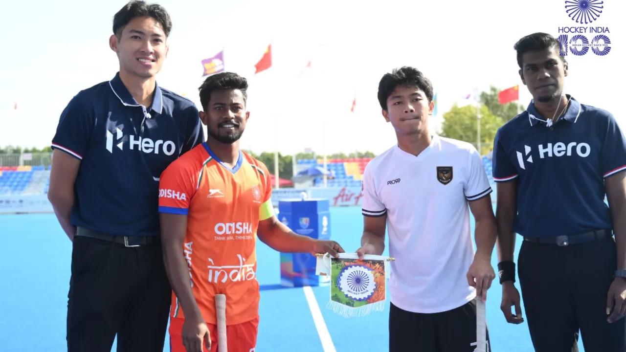 Hockey Junior Men's Asia Cup: इंडोनेशिया के खिलाफ भारत का गोल शो, 14-0 से जीतकर किया खिताबी अभियान का आगाज