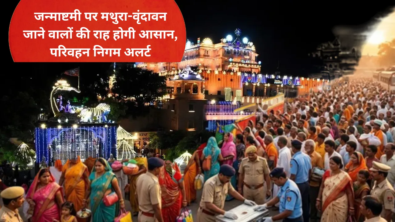Janmashtami 2026: जन्माष्टमी पर मथुरा-वृंदावन जाने की तैयारी? योगी सरकार ने किया बड़ा इंतजाम, बस अड्डों पर रहेगी कड़ी नजर