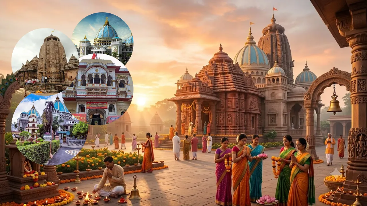 जन्माष्टमी पर जरूर जानें  श्रीकृष्ण से जुड़े ये 4 प्रसिद्ध मंदिर, हर मंदिर की अपनी अनोखी कहानी