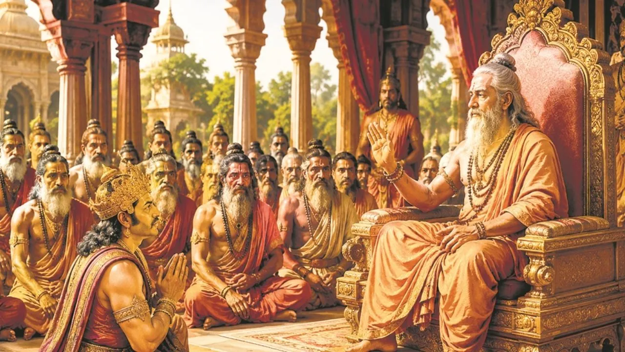 राजा जनक को ज्ञान की प्राप्ति   