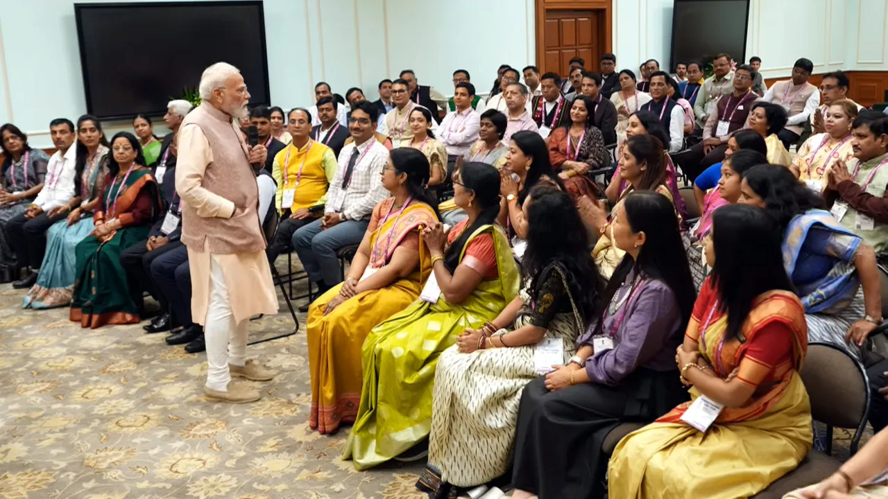 Modi teachers day