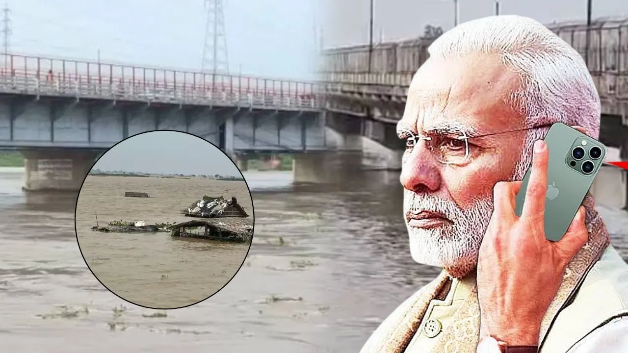 PM मोदी ने वाराणसी के DM को किया फोन,  गंगा में आई बाढ़ और प्रभावित इलाकों में राहत कार्यो की ली जानकारी 