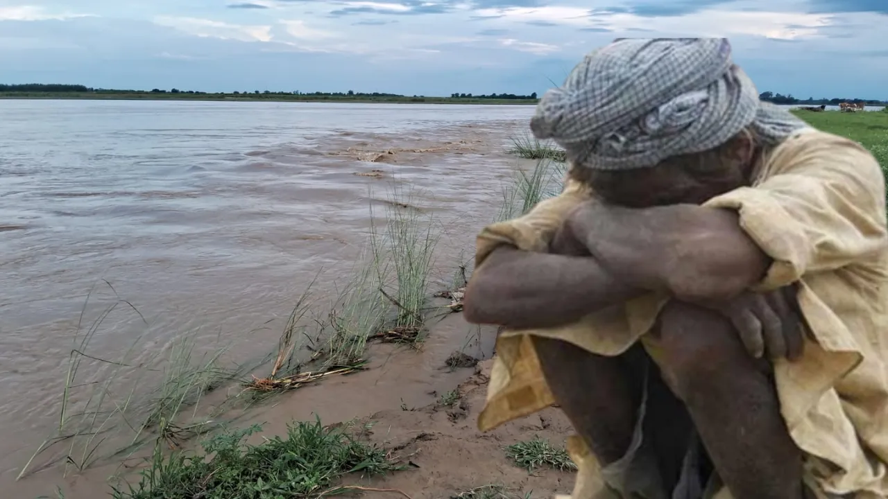 कटान में सिर्फ खेत नहीं, बर्बाद हो रही किसानों की जिंदगी; राप्ती में समा रही उपजाऊ जमीन