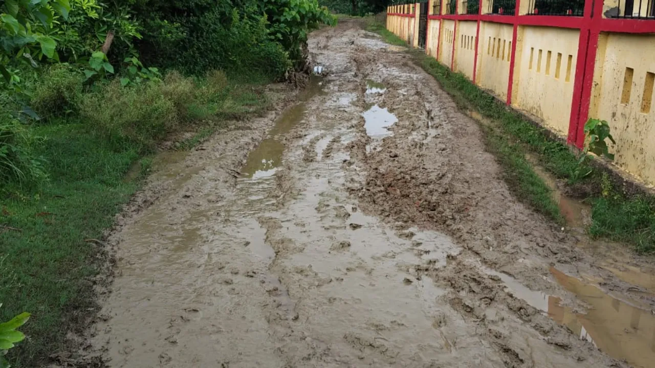 Shravasti school route (3)