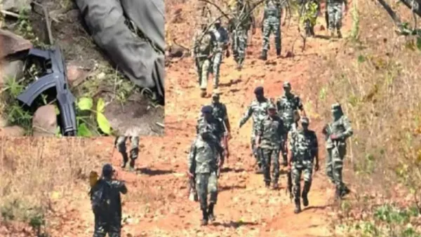 Chhattisgarh Encounter : सुरक्षा बलों के साथ मुठभेड़ में मारे गए तीन इनामी माओवादी, भारी मात्रा में हथियार-विस्फोटक बरामद