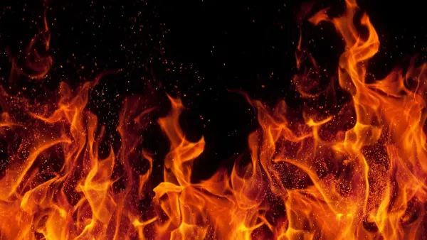 हाथरस में झोपड़ी में आग लगने से बुजुर्ग, 10 बकरियों की मौत 