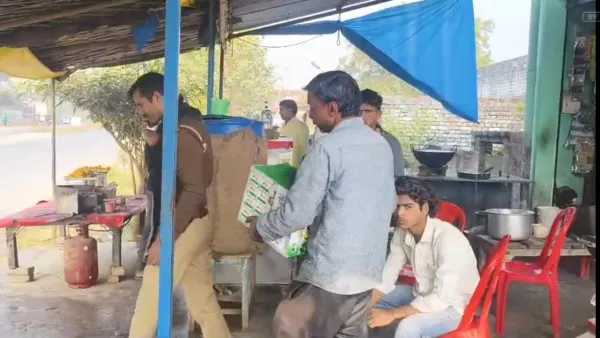 कन्नौज पुलिस ने नकली इंजन ऑयल के कारोबार का किया भंडाफोड़, एक गिरफ्तार