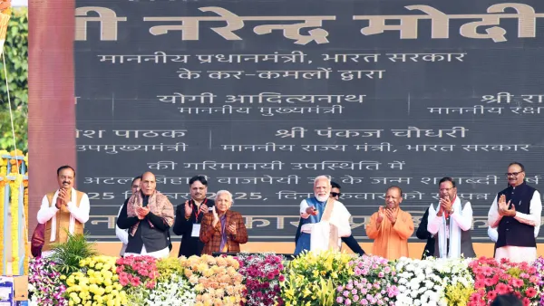 PM मोदी ने विपक्ष पर साधा निशाना,कहा- कांग्रेस, सपा ने भाजपा को बदनाम किया, हमने नहीं किया भेदभाव