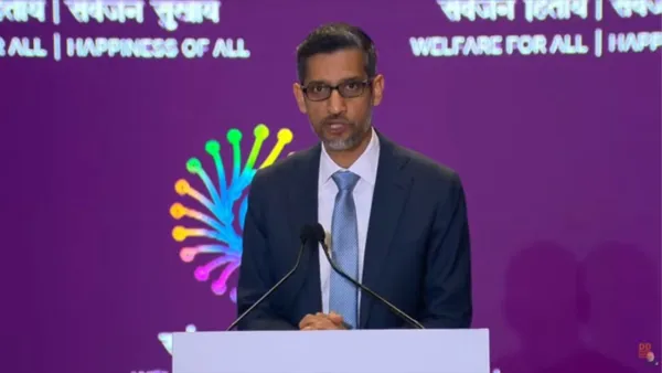 भारत का विकास देखकर हैरान हूं’: सुंदर पिचाई ने इंडिया एआई इम्पैक्ट समिट में किया 15 अरब डॉलर के AI हब का ऐलान, विशाखापत्तनम बनेगा ग्लोबल सेंटर