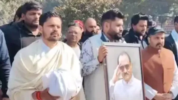 दिवगंत अजीत पवार की अस्थियों का हरिद्वार में विसर्जन,  NCP नेता धीरज शर्मा ने पूरी की धार्मिक अनुष्ठान