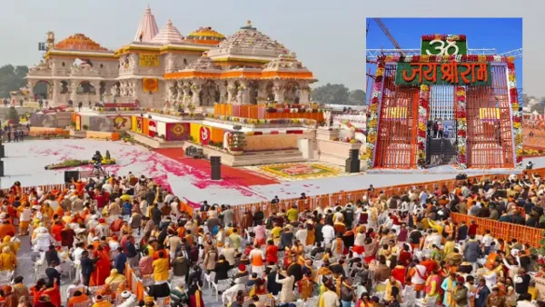 रामनगरी में दिखा श्रीराम जन्मोत्सव का वैभव, 35 लाख श्रद्धालु पहुंचे अयोध्या, 5.50 लाख श्रद्धालुओं ने किया रामलला का दर्शन-पूजन